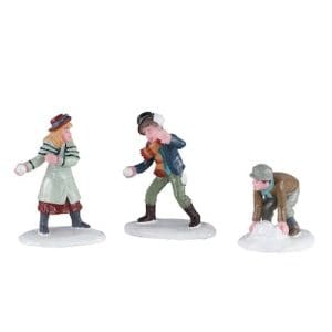 Snowball Skirmish, Set Of 3