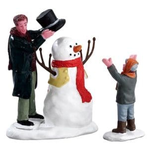 Sharp-Dressed Snowman, Set Of 2