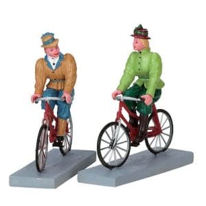 Bloomers And Bicycles, Set Of 2