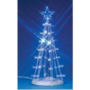 Lighted Silhouette Tree(Blue), M, B/O (4.5V)