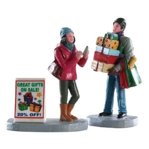 Shopping Teamwork, Set Of 2