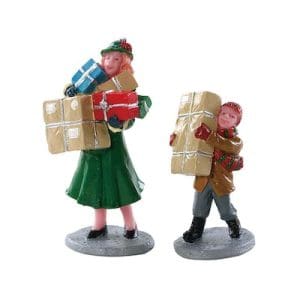 Christmas Rush, Set Of 2
