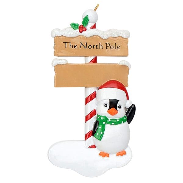 Maxora Ornament North Pole Penguin