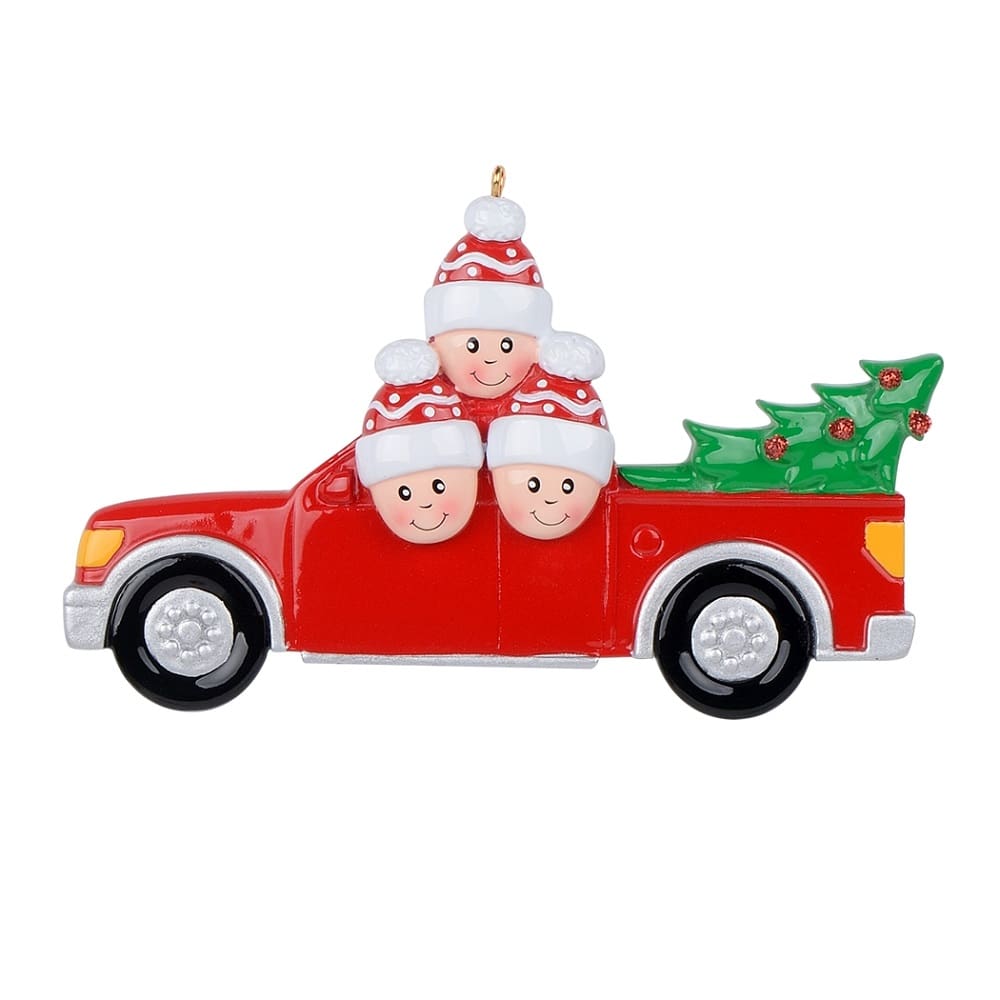 Maxora Christmas Tree Pickup Ornament Family of 3 Your Christmas