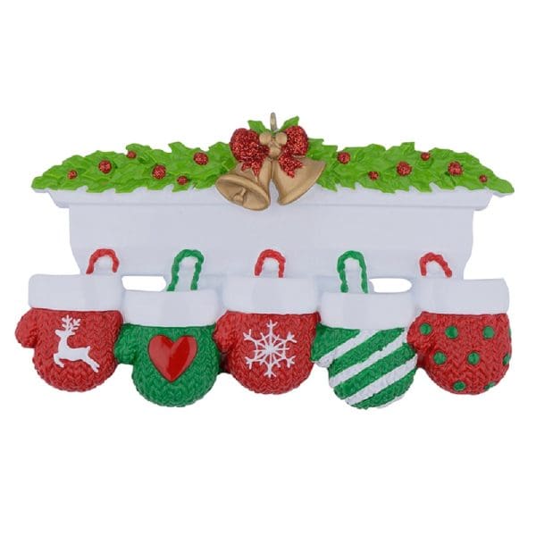 Maxora Mantel Gloves Ornament of 5