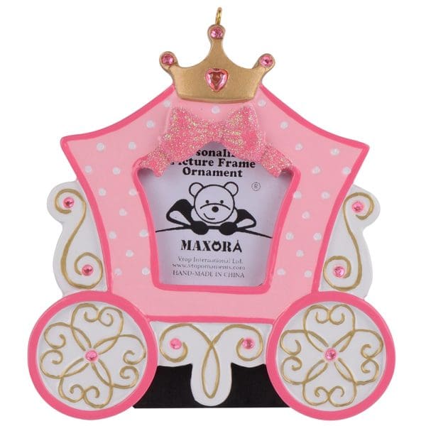 Maxora Princess Carriage Frame Ornament