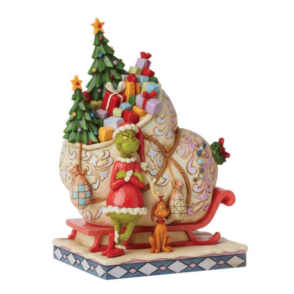 Grinch Standing in Front of Sleigh - Image 4
