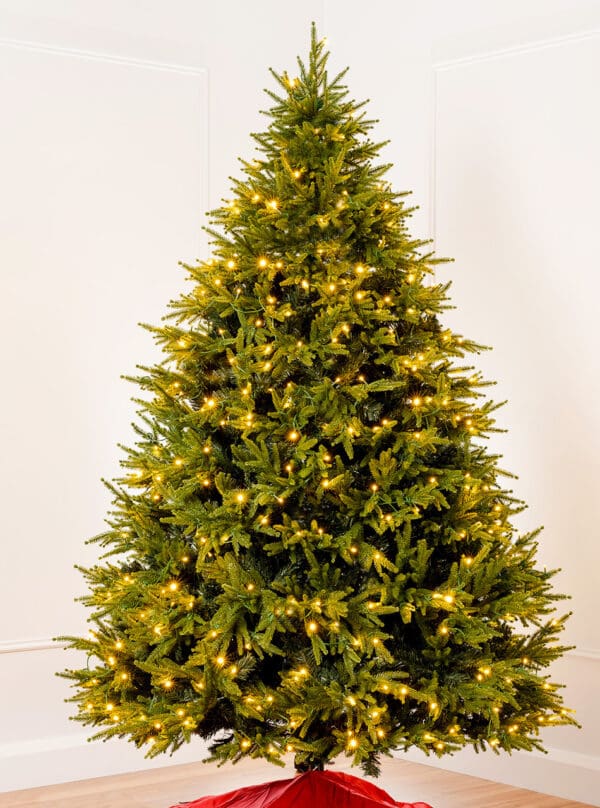 Montana Tree 2.1M with Metal base Pre-Lit Warm White
