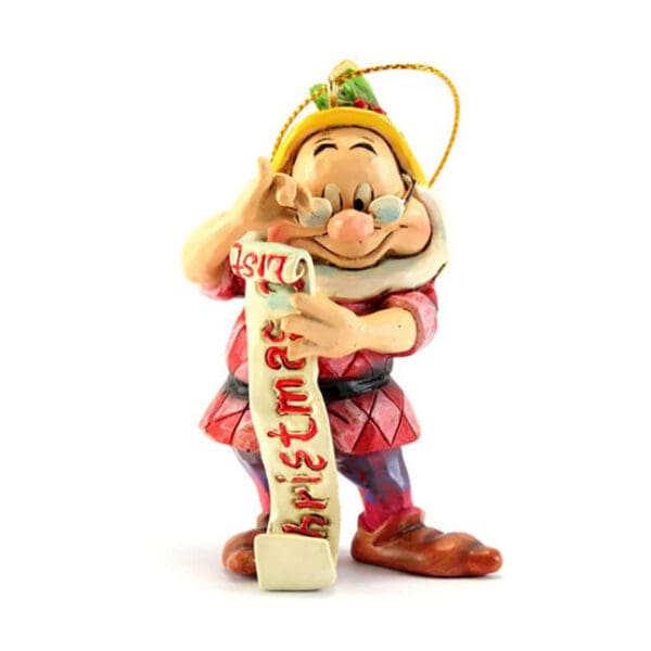 Jim Shore"Doc" Dwarf Ornament - 7cm