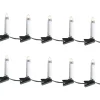 Set of 10 LED Candle String Light - Image 2
