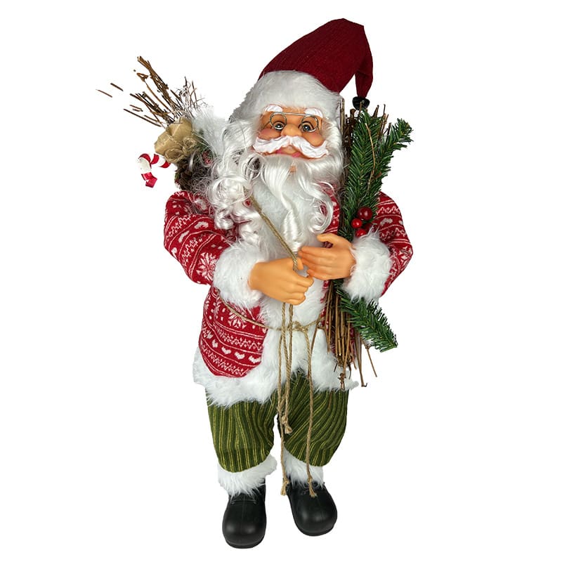 24 Inch Santa with Knitted coat