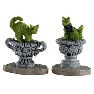 Haunted Topiary, Set Of 2