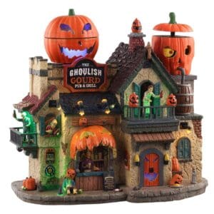 The Ghoulish Gourd Pub & Grill, With 4.5V Adaptor