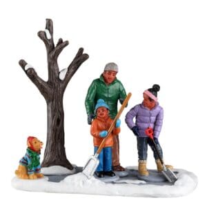 Shoveling The Driveway