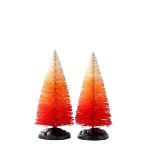Autumn Sunrise Tree, Small, Set Of 2