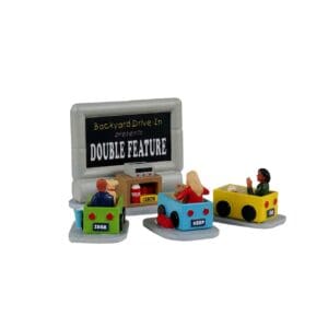 Backyard Drive-In, Set Of 4