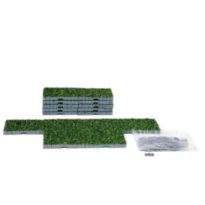 Plaza System (Grass, Square) - 16 Pcs