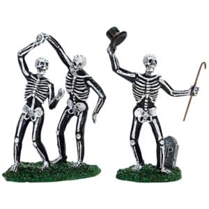 Dancing Skeletons, Set Of 2