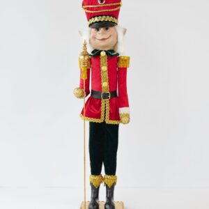 Soldier Elf Red 65cm