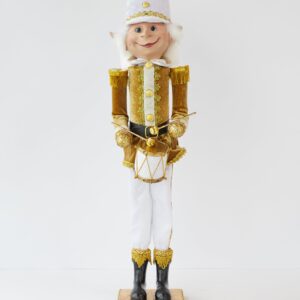 Soldier Elf Gold/White 65cm