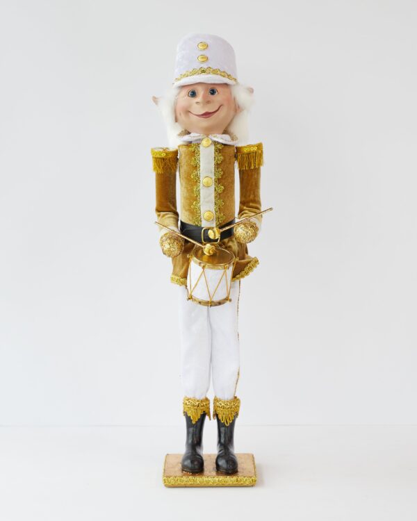 Soldier Elf Gold/White 65cm