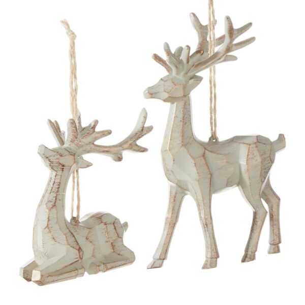 Oh Night Divine Deer Hanging Ornament
