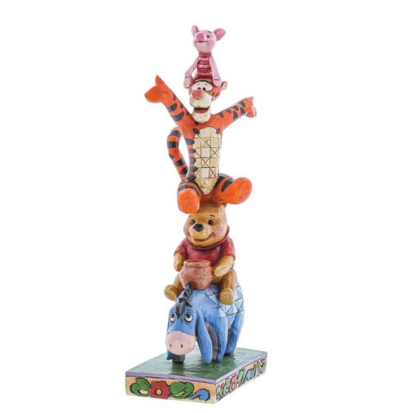 Stacked Eeyore, Pooh & Piglet - Built by Friendship