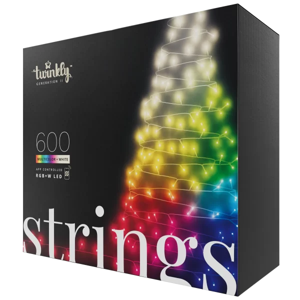 Twinkly 600 RGBW LED String Light (Multicolour + White)