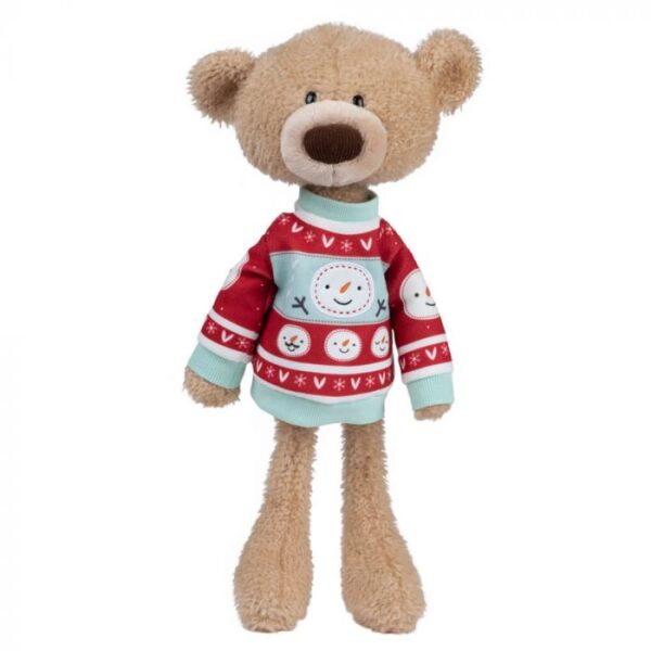 Bear: Toothpick Sleigh With Christmas Sweater