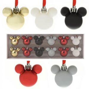 Mickey Christmas: Mini Baubles (Set Of 12)