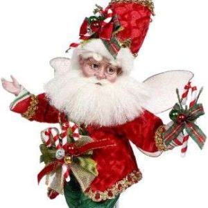 Mark Roberts Fairy 10.5" Candy Cane & Holly