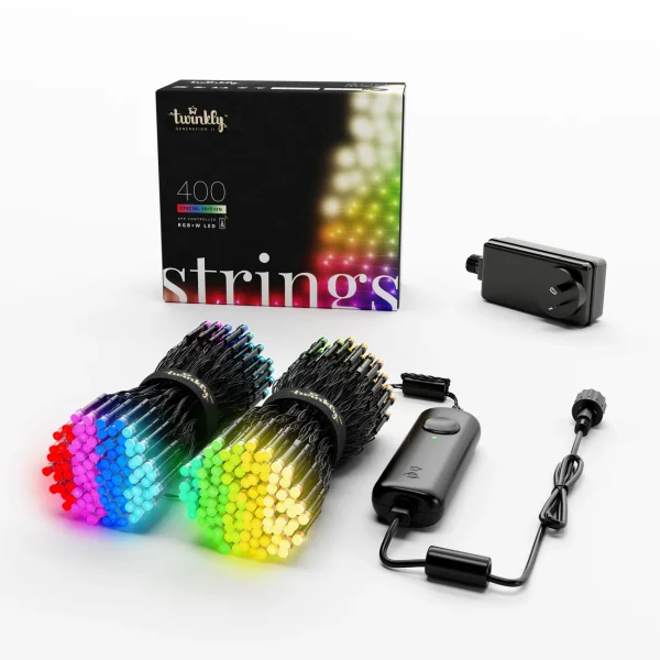 Twinkly Strings 400 LED RGBW (Multicolour + White) - Image 2