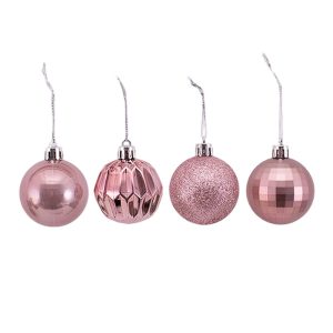 10pk 5cm Bauble Rouge