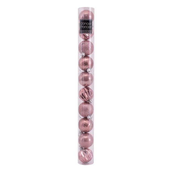 10pk 5cm Bauble Rouge - Image 2