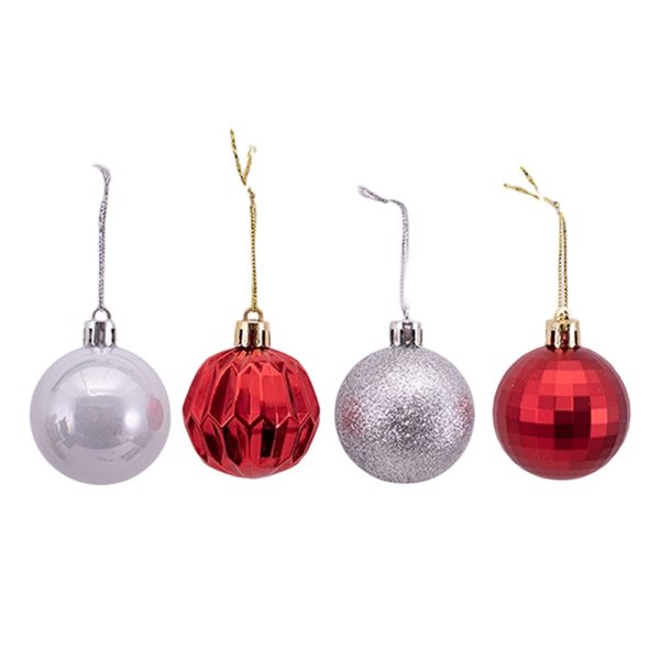 10pk 5cm Bauble Christmas Cheer