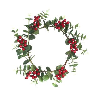 50Cm Berry Wreath Inner Diameter 28Cm