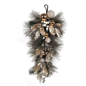 90Cm Champagne Christmas Drop