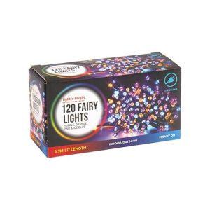 Lights Fairy Candy Colour Steady LV Pk120