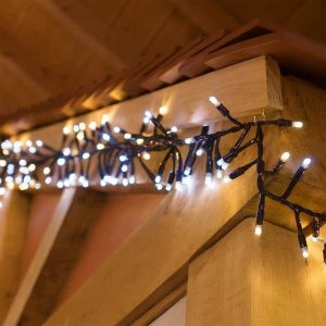 500 LED Connectable Cluster Light - Warm White & White