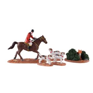Fox Hunt, Set Of 5