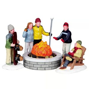 Fire Pit, Set Of 5, B/O (4.5V)