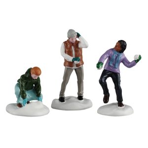Snowball Fight, Set Of 3
