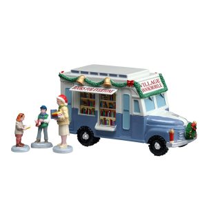 Bookmobile, Set Of 4