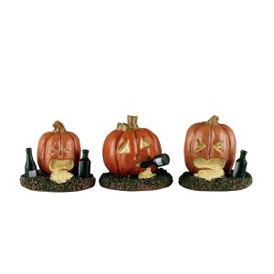 Jolly Pumpkins, Set Of 3