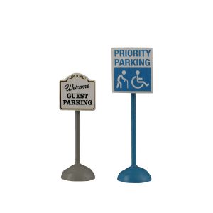 Parking Signs, Set Of 2