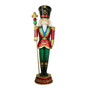 183cm Traditional Polyresin Nutcracker