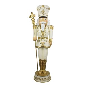 183cm Gilded Polyresin Nutcracker