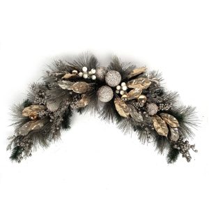 110cm Champagne Christmas Swag