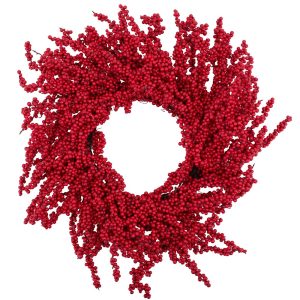 60cm Red Berry Wreath