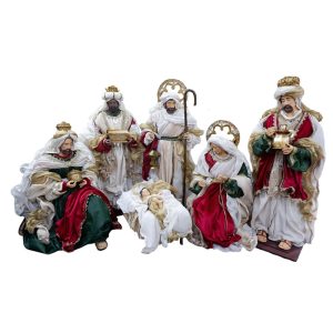 Set Of 6 106cm Regal Nativity Scene